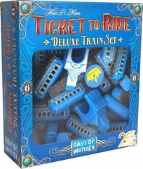 Ticket to Ride Deluxe Train Set-7201-T07 Blue